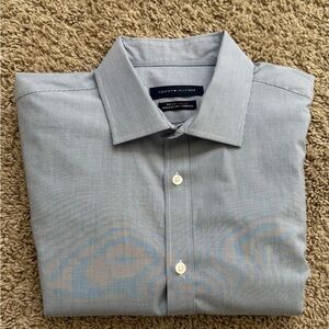 Tommy Hilfiger ThFlex collar men’s shirt size 17 34/35